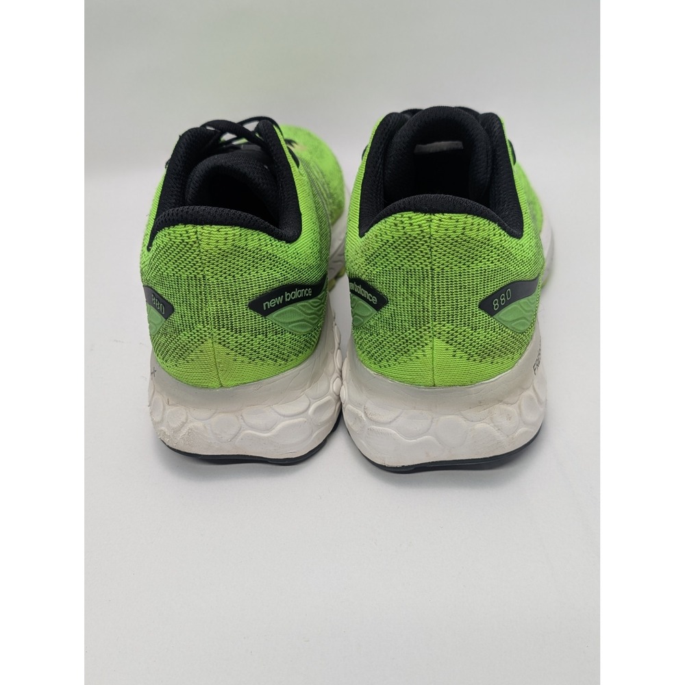 New Balance Men's 9.5D 880 v12 Men's Running Shoes Lime Green Black M880L12 - Picture 4 of 12